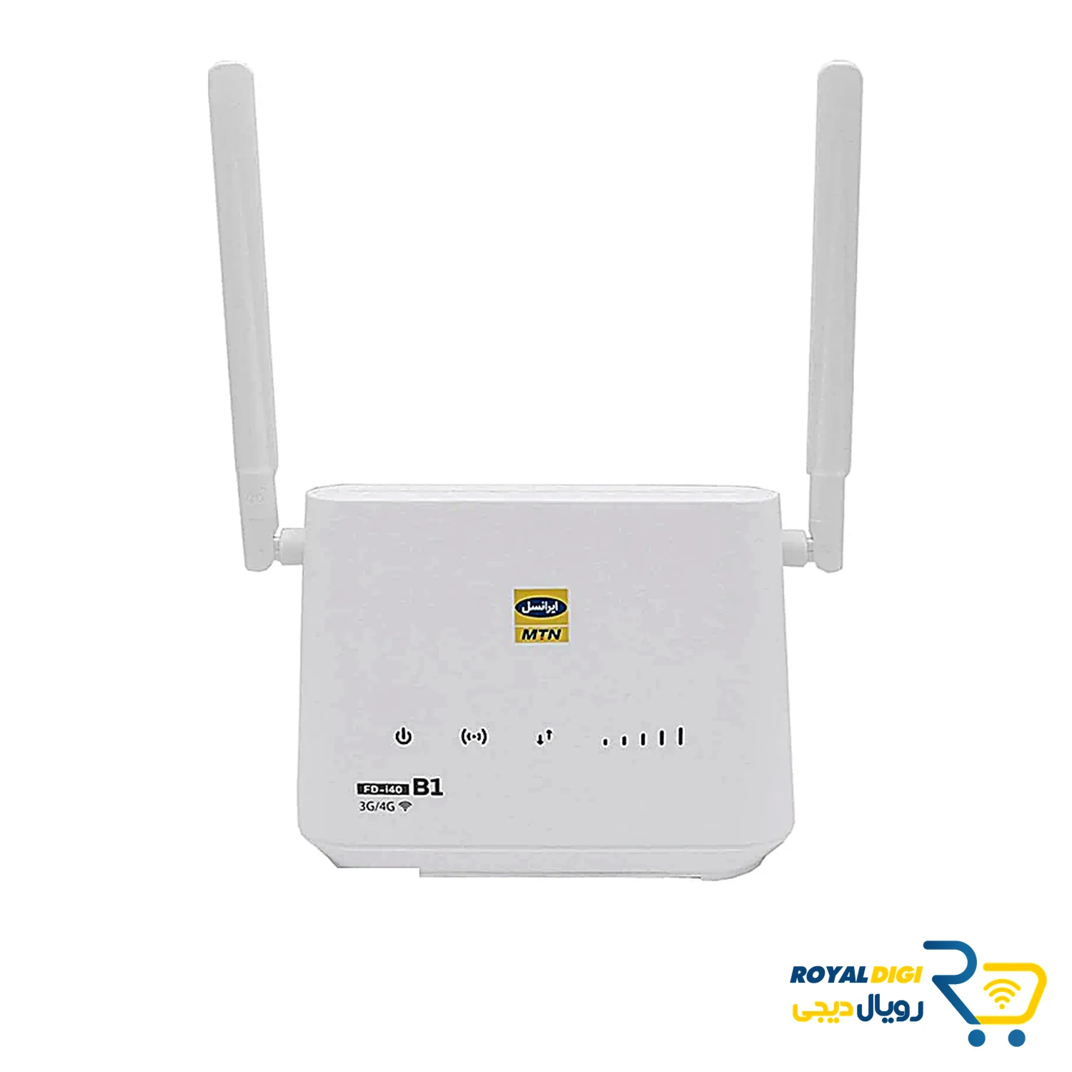 irancell-fd-i40-b1-01 مودم روتر 4G LTE وایفای 4 ایرانسل Irancell FD-i40 B1 N300 (آکبند) - تصویر 1