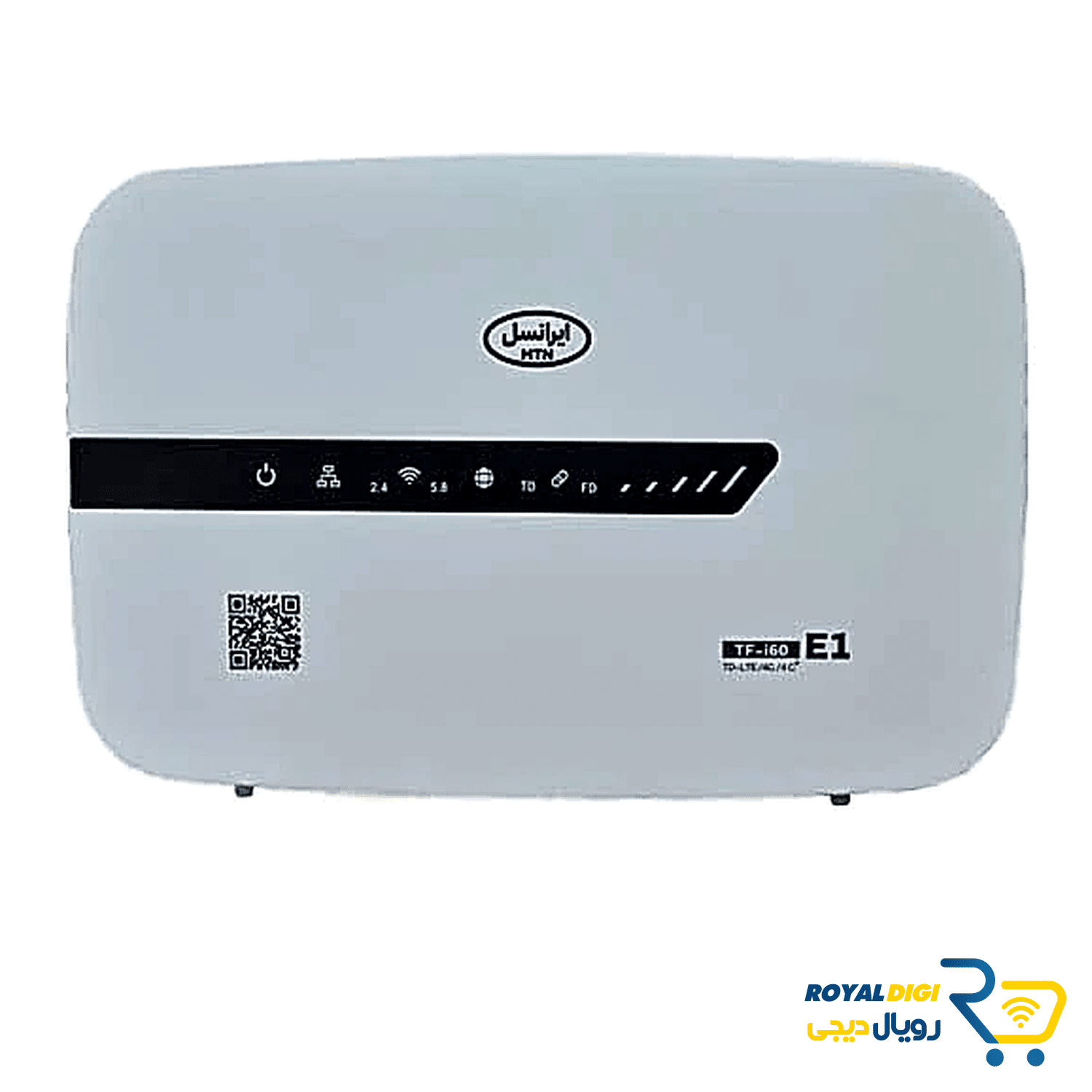 irancell-tf-i60-e1-01.png مودم روتر 4G/TD-LTE وایفای 5 ایرانسل Irancell TF-i60 E1 - تصویر 1