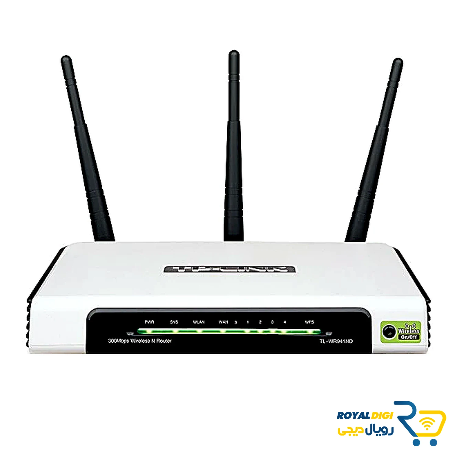 tp-link-tl-wr941n-wireless-n300-router-01 روتر بیسیم تک بانده تیپی-لینک TP-Link TL-WR941ND (آکبند) - تصویر 1